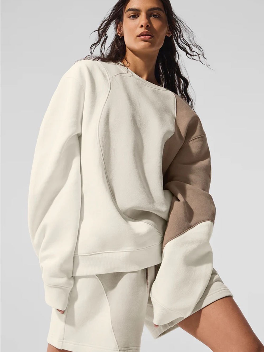 Alo Make Waves Crew Neck Pullover